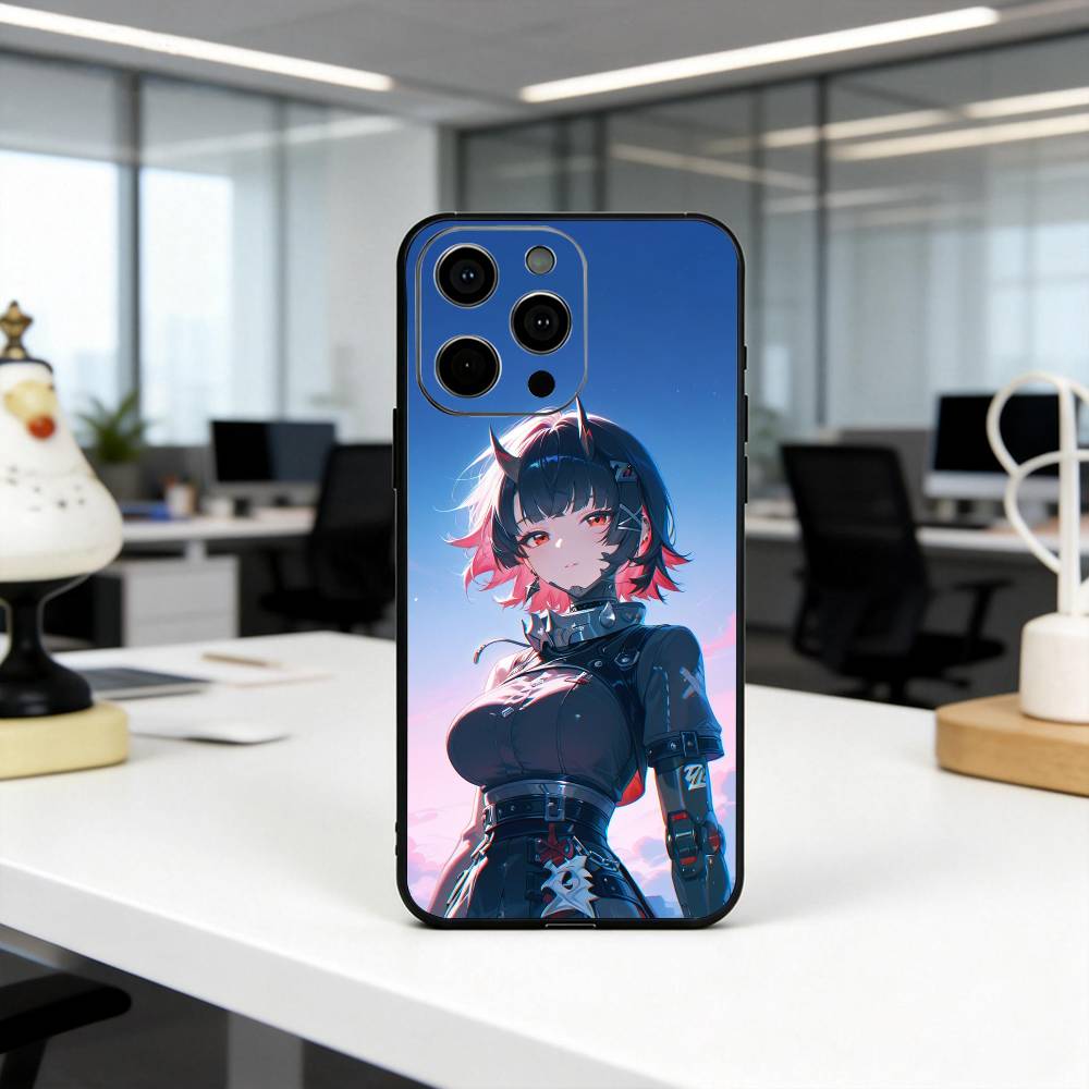 

E-Ellen Joe Zenless Zone Zero Phone Case Silicone Soft For IPhone 17 16 15 14 13 12 11 X XR Plus Pro Max Plus iPhone16pro