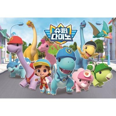 Super-Dino-Puzzle 01 (v. 8), Einhorn, Koreas bestes Kleinkind-Puzzle