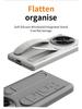 OnePlus Open Case: Full-Coverage Drop-Proof Design with Wrist Strap & Vertical Stand