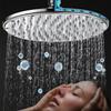 Stainless Steel Shower Head, Large Shower Head, Pressurized Bathroom Shower Head, Single Shower Head, Top Spray