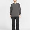 Nike Sportswear Oversized Long Sleeve Drop Shoulder T-Shirt Women Tops Medium-Gray IB1958-261