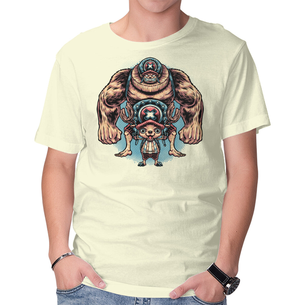 Unisex Crew Neck T-Shirt Heavy Transformation Graphic Short Sleeve Casual Tee XS