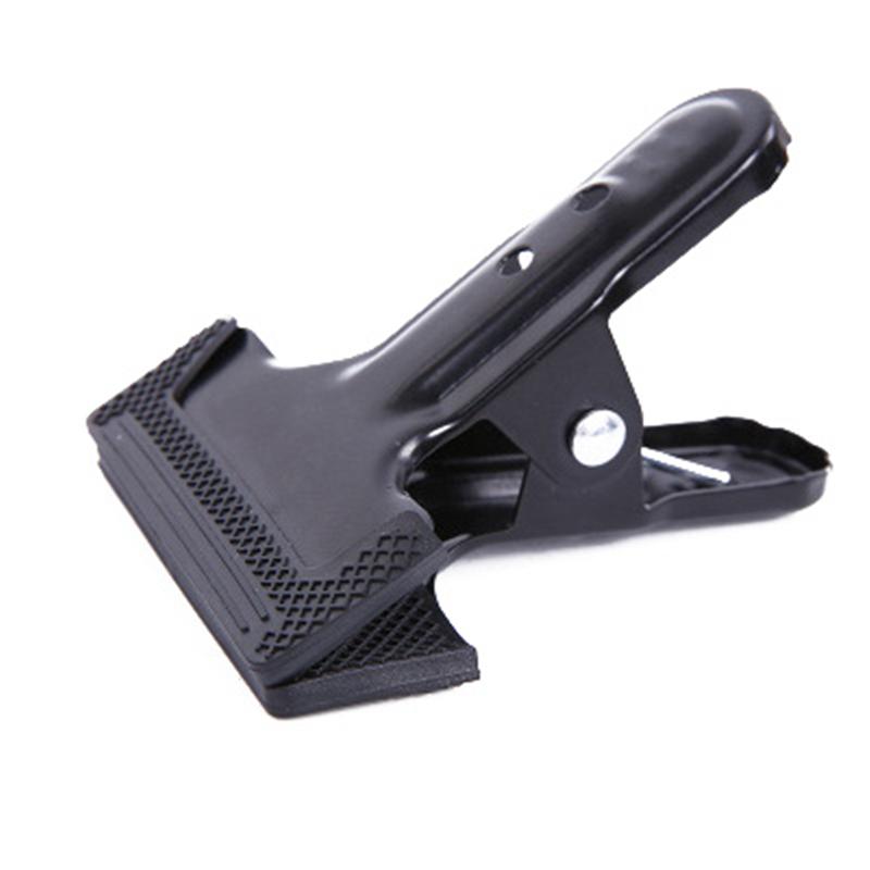 

Metal Clip Photography Background Clamps With Rubber Protective Sleeve For Photo Studio Shoot Backdrop Bracket Holder Clamp