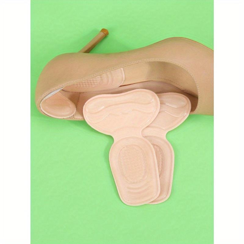 

1 пара накладок на пятку, вкладыши для свободной обуви, накладки для обуви большого размера для мужчин и женщин, наполнитель для улучшения посадки и комфорта обуви one-size бежевый