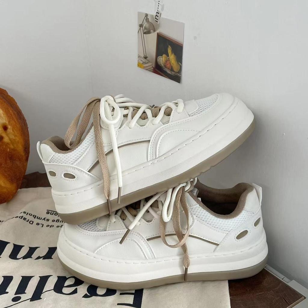 Big Head Shoes Women's Shoes Spring and Summer Mesh Breathable Casual Skateboard Shoes