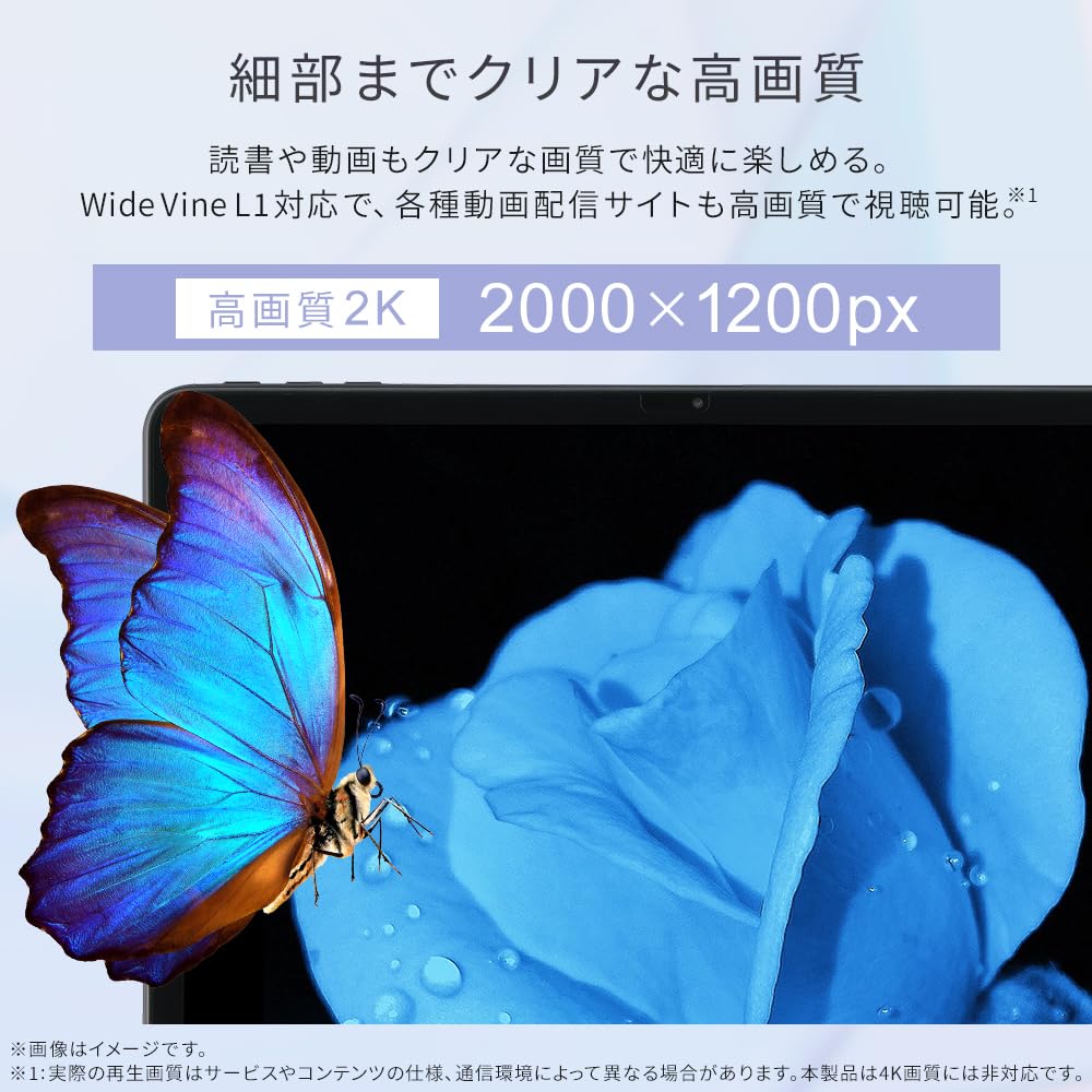 Iris Ohyama Android 15 128GB with Screen Helio G99 Bluetooth Black TM12E2W74-AZ1B 12-inch Tablet, RAM, Protector, DPU, 8-Core Processor, Enabled,