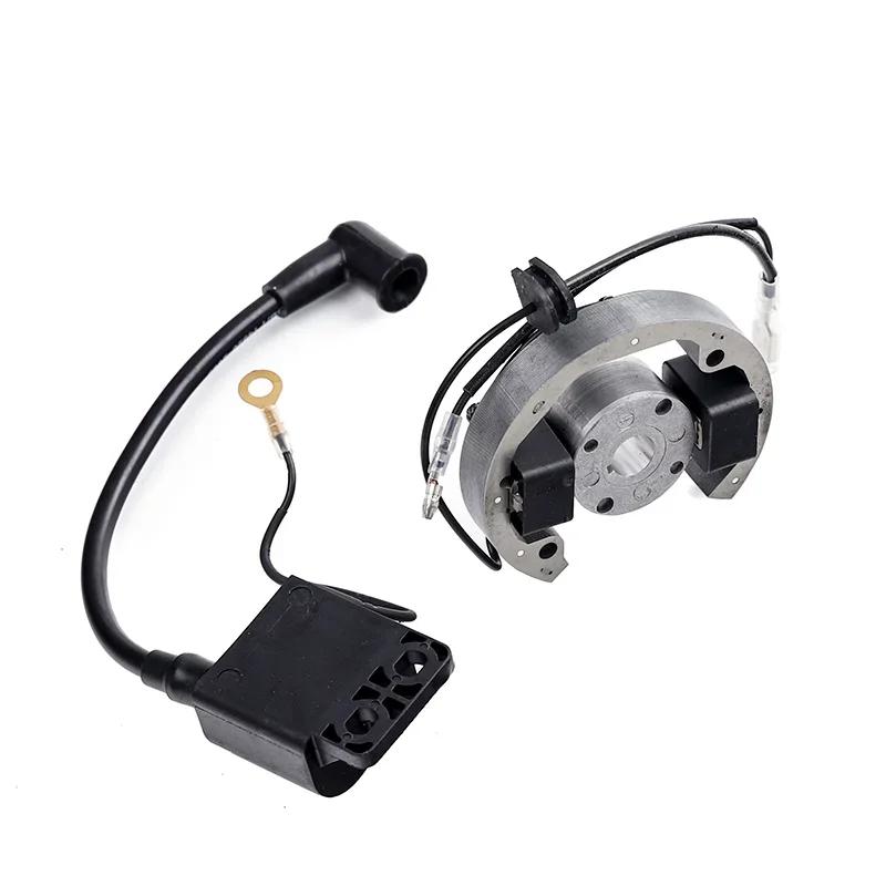 

Mini Motorcycle 50cc Accessories Ignition Coil Pit Bike for 50 SX Electric and Ignition Internal Rotor Stator Magneto Gy6 1 SET