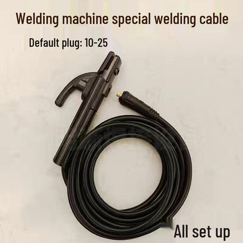 Arc Welding Machine Cable Set: Includes Welding, Grounding Cables in 16/25/35/50 mm² Sizes.