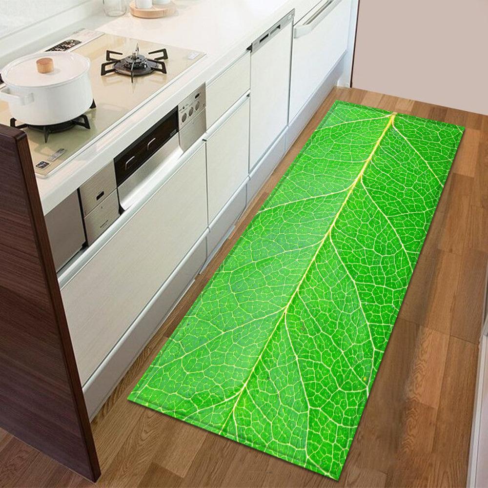 Kitchen floor mat entrance door mat bedroom long carpet corridor bathroom non-slip floor children's carpet