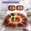 Set Biancheria da Letto Stampata Calcio Belgio 3 Pezzi Copriletto Traspirante Accogliente come Regalo per Inaugurazione Casa o Festa