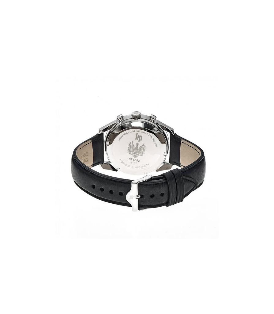 Авторизованный дистрибьютор Lip Watch 671592 Himalaya 40MM Chronograph Black Leather [LIP] Мужские [HIMALAYA]