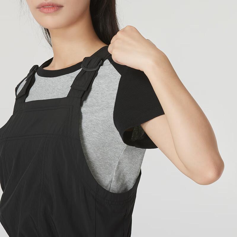 Puma Fashionable Breathable Casual Long Sleeve Suspender Dress Women Dresses Black 628129-01