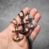 Skull Anchor Amulets Stainless Steel Jewelry Men Necklaces with Pendant for Male Women Punk Hip Hop Accessories Gifts Wholesale