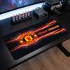 Tappetino per Mouse Grande Personalizzato Manchester United, Stampa Testo Nome Personalizzato, Tappetino da Scrivania Antiscivolo con Logo Calcio, Regalo per Gamer