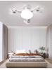 Nordic Smart Ceiling Fan with Silent Operation & Remote, Energy-Saving Eye Protection Light for Bedroom