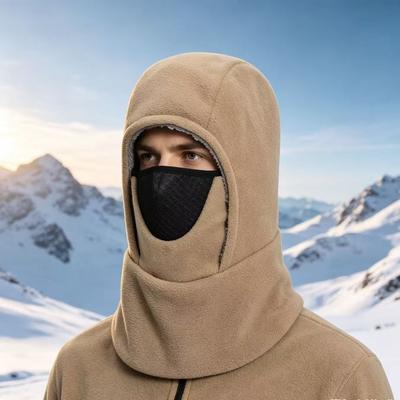 Waterproof Balaclava Hat Solid Color Face Mask Unisex Face Neck Warmer  Cold Weather