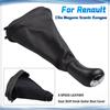 Car Styling For Renault Clio 2 II Clio 3 III Megane 2 II Scenic 2 II Kangoo 5 Speed Gear Shift Knob Lever Shifter Gaitor Boot