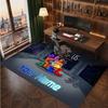Personalisierter Kristall-Samt-Teppich Among Us, Weicher Anti-Rutsch-Teppich mit individuellem Text für Wohnzimmer Schlafzimmer