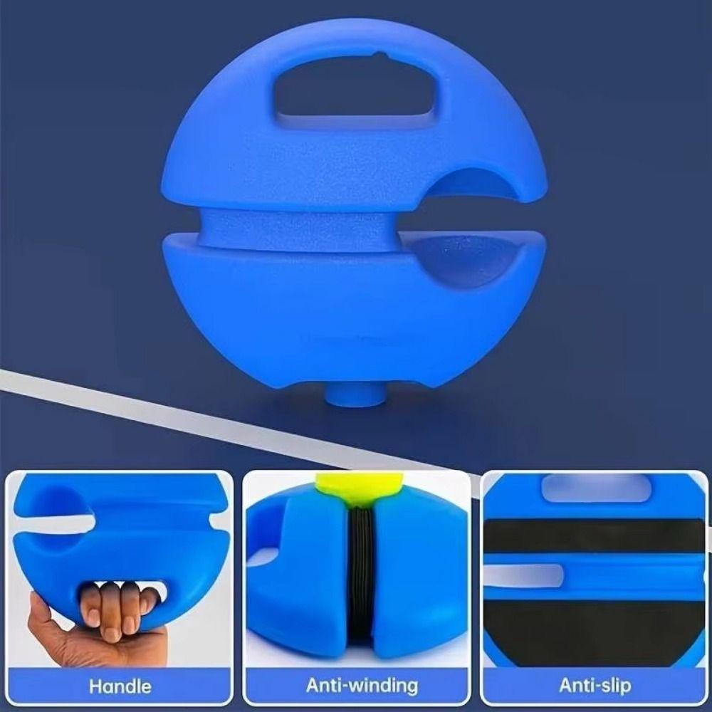 Water-Fillable Pickleball Trainer Blue Base Pickleball Training Aids  Sport Accessories