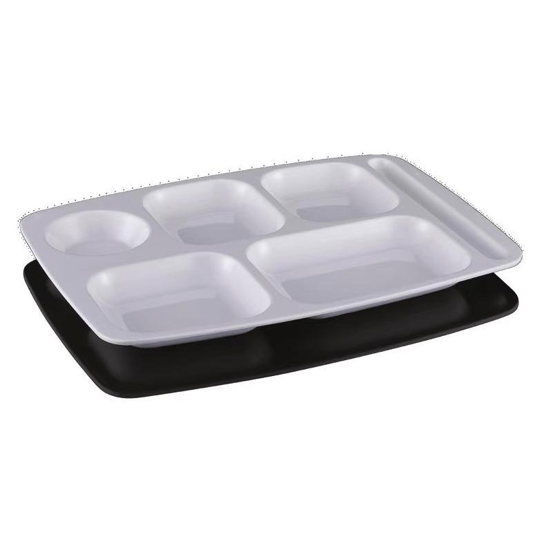 Dima Melamine Six-Compartment Dinner Plate
