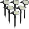 Outdoor Solar Spotlights,52LED Landscape Spotlights,waterproof Wall Lights,suitable for Trail,courtyard,garden,lane Landscape Lighting