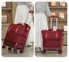 New Foldable Travel Bag with Pull Rod & Wheels - Durable, High-Grade, Trendy, and Expandable Storage