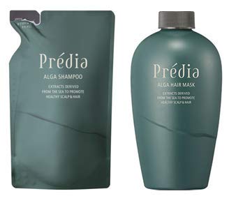 Kose Predia Algae Shampoo, Hair Mask, Color Care Refill Set