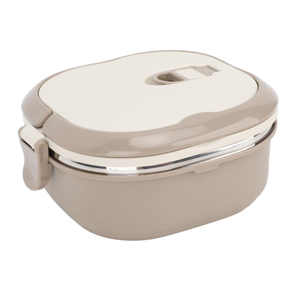 Lunch Box 304 Stainless Steel Portable Insulated Sealed Student Bento Box with Spoon for School