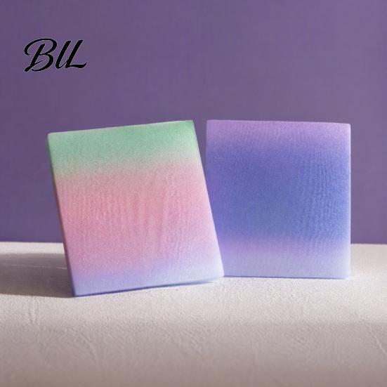 Decorative Bookmark Stickers Gradient Pearlescent Adhesive Notes, Matte Self-Stick Pads, Removable Sparkling Portable Planner Bookmarks Sand