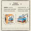 Keeppley Naruto Ichiro Lamian Noodles Shop Building Block Model Children's Educational Toy Birthday Gift Assembled Animation