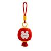 Soft Cute Plush Hanging Decoration Versatile Rabbit Keychain  Mid-Autumn Festival