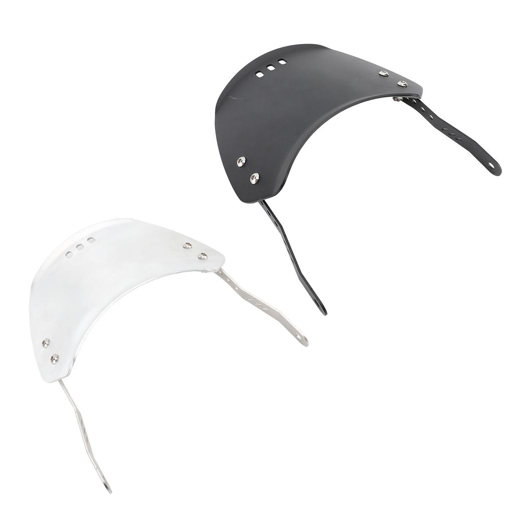 Motorcycle Windshield Protective Wind Deflector Windscreen Front Flyscreen with Mount Replacement Fo