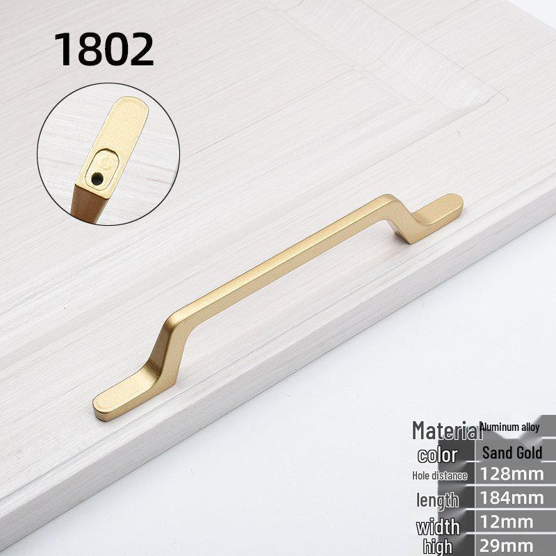 Modern Minimalist Gold Nordic Cabinet & Drawer Handles