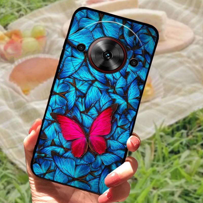 For ZTE Nubia Focus 5G Case Cover For Nubia Focus 5G Silicone Soft Marble Black Bumper Coque for ZTE Nubia Focus 5G Protective
