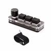 Mini Keyboard 1 Keys 1 Knob RGB Programming Macro Mechanical Keyboard Gaming Custom Switch Portable Keypad For Photoshop