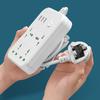 2500W Outlet Extender with USB Port Power Strips Multiple Plug Outlets Wall Adapter for Home Travel Electronics Office