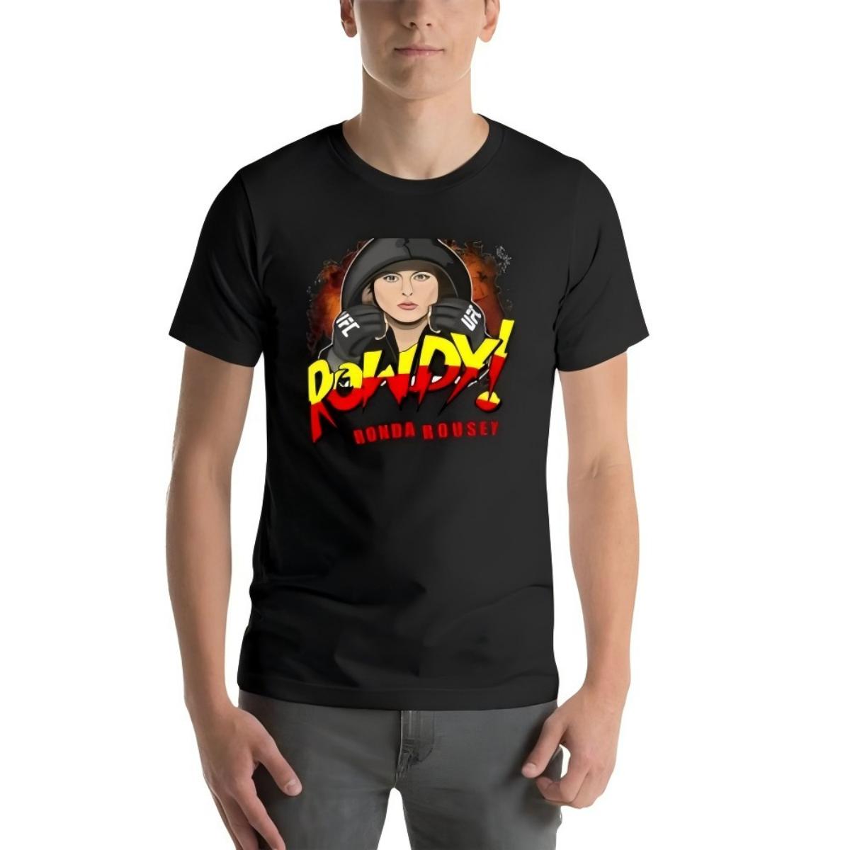 Ronda Rousey T-Shirt S чёрный