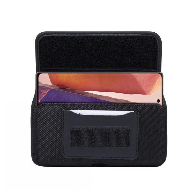 Men's Wear-Resistant Waist Bag: Fabric Belt Pouch & Phone Case for Work or Construction