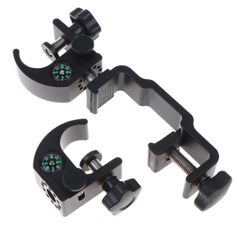 High Quality Phone Holder Bracket Cradle Pole Clamp With Compass For Gps For Data Collector Total Station