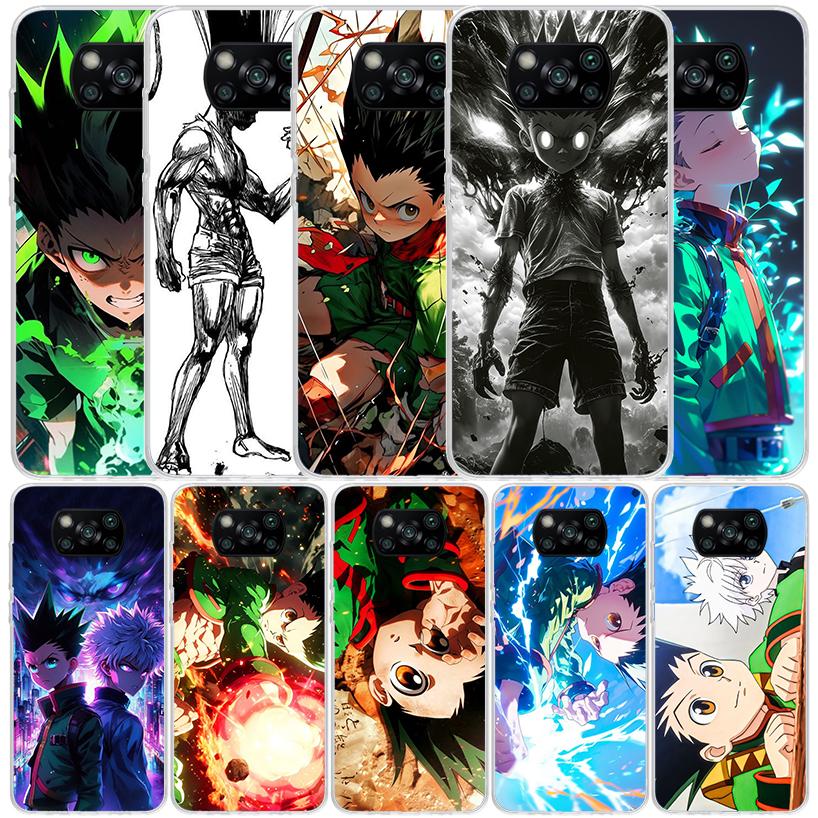 Huner X-Hunters Gon Soft Cover for Xiaomi Poco F7 Ultra X7 X6 X5 Pro M7 Phone Case Redmi 15 15C 13 13C 12 12C 10 10C Print Shell