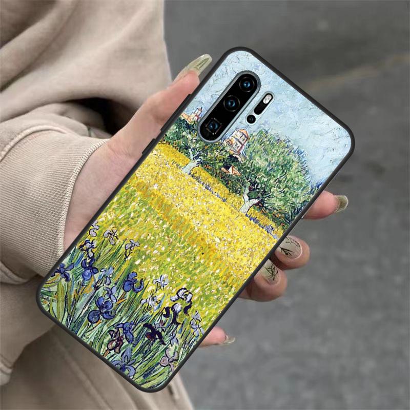 

Чехол-картина Ирисы для Huawei Nova 9 SE 10 5T 11i 8i 7i 3i Y61 Y91 Y60 Y70 Y90 P20 P40 Lite P30 Pro Nova 9 SE