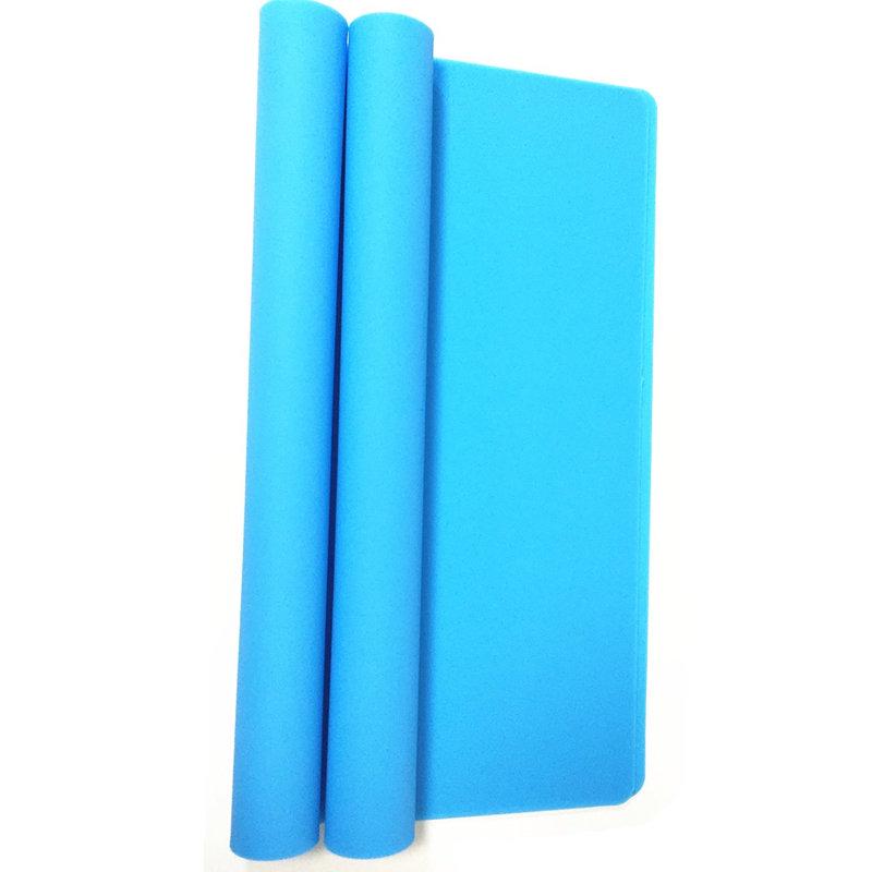 Rectangle 30*40cm Silicone Place Mats Heat Resistant Non Slip Table Mats