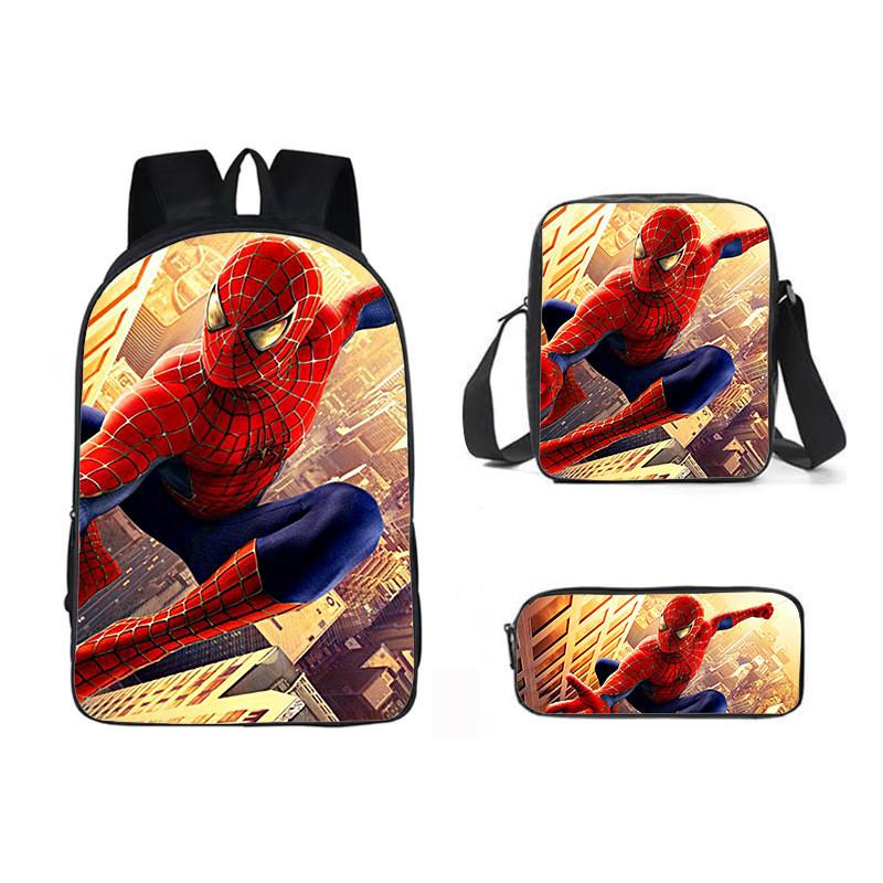 Backpack Piece Three Set Waterresistant Material Kids For