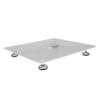 Resin Leveling Platform 29x26cm Acrylic Adjustable Resin Table Self Level Board for Painting Baking