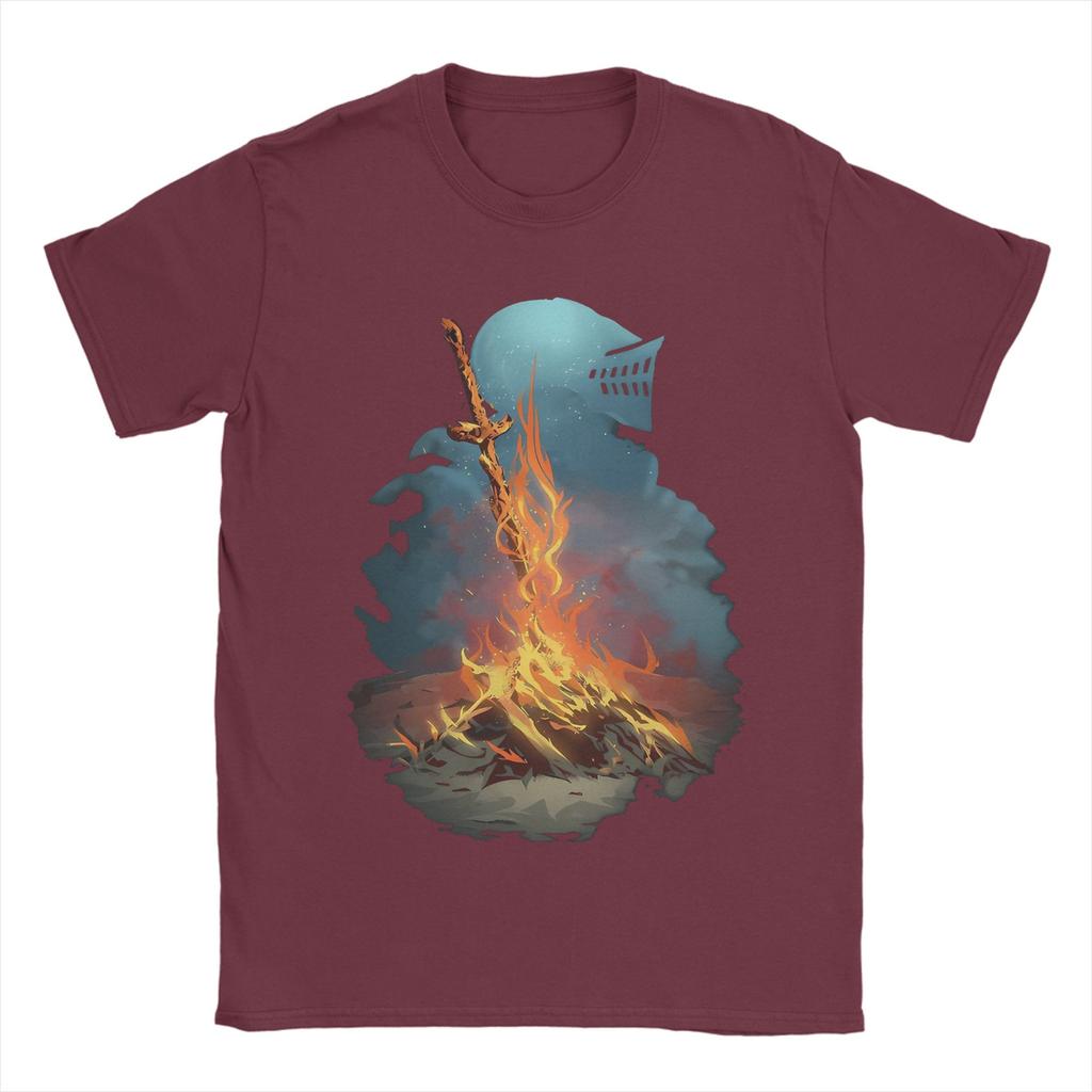 Darks Game Soulsd Sun Gwyndolin Mens T Shirts Humor Tee Shirt Short Sleeve O Neck TShirts Cotton Summer Clothes
