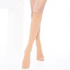 Women's Mid-Calf Open-Toe Compression Socks for Calf Support