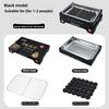 Disposable Grill, Portable Charcoal Grill Barbecue, Grilling Kit for Indoor Outdoor cooking Grill Set for BBQ Picnic Camping