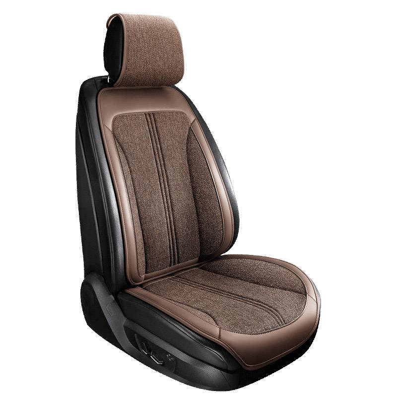 Breathable Car Seat Covers Universal Front Seat Anti-slip Protective Cushions All Seasons Universal Car Seat Support Accessories