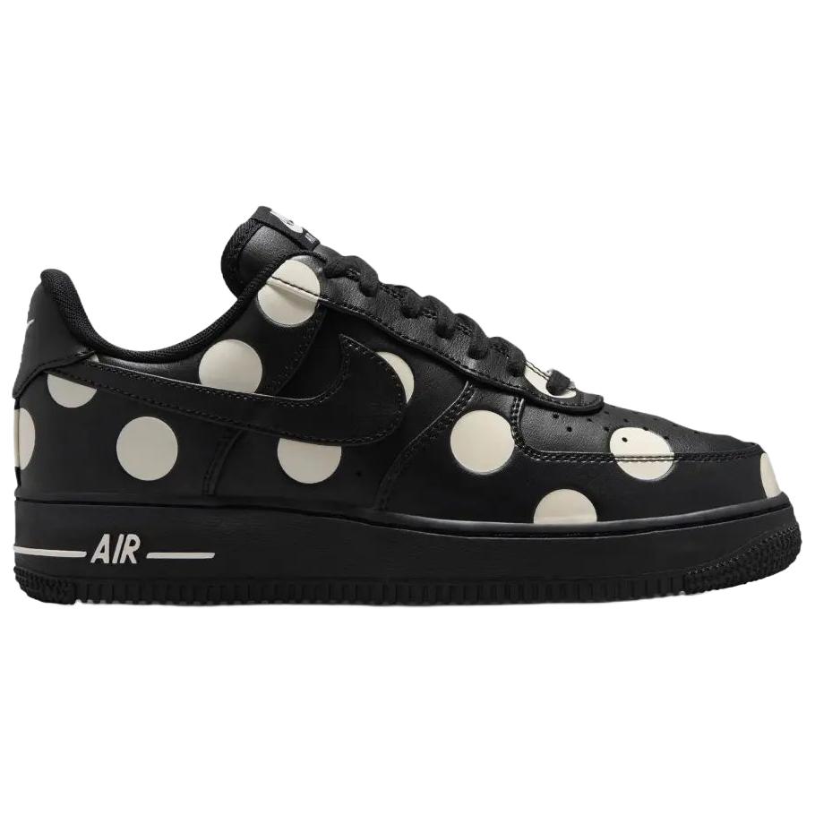 Nike Air Force 1 Low Black Polka Dot Women Sneakers Sail-Black IR8647-001