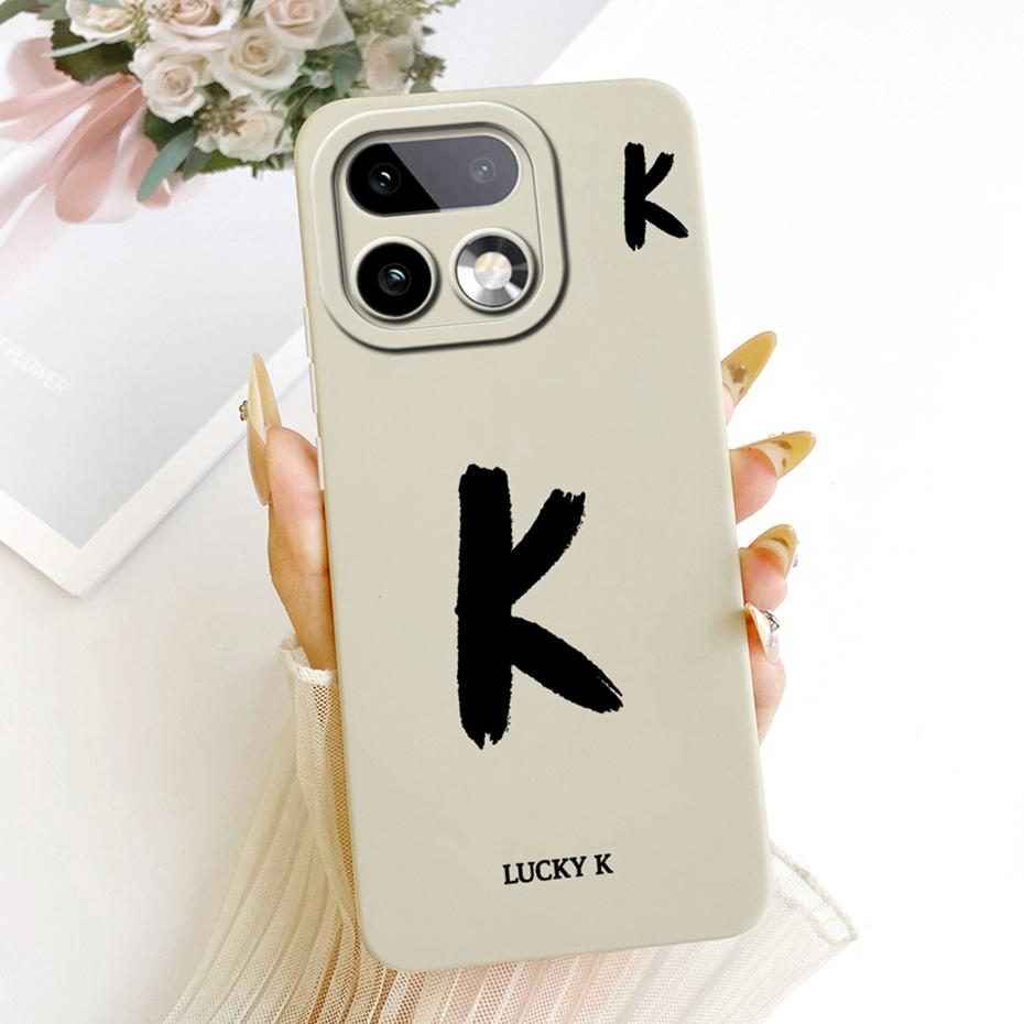 New Fashion Letter Phone Case For Realme 16 Pro Plus 5G Soft Silicone Cases For Realme 16 Pro+ 16Pro 5G Shockproof Cover Bumpers